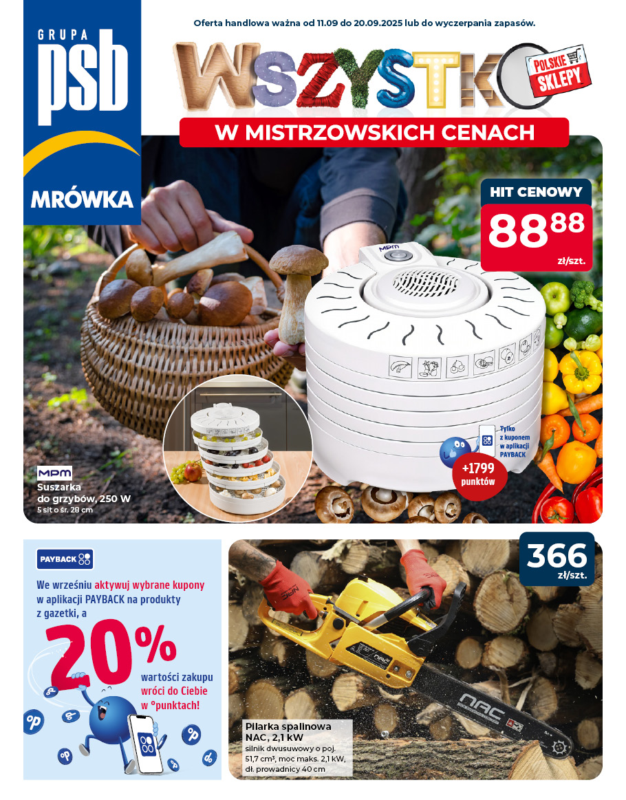 gazetka promocyjna psb mrowka